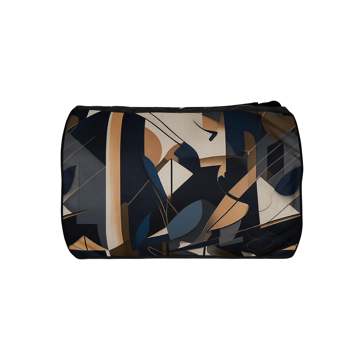 CG Abstract brown and blue Gym Bag