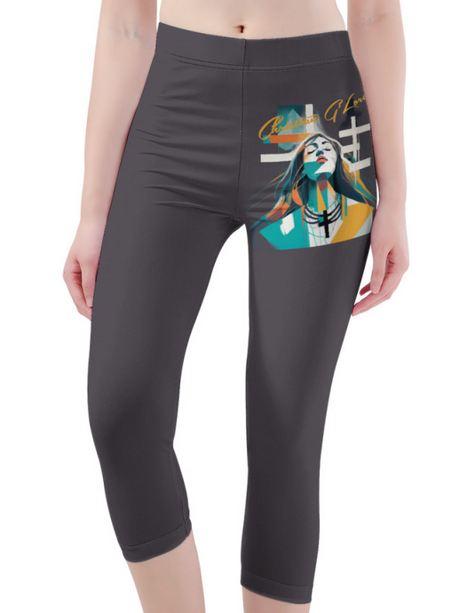 The Praying Woman Leggins