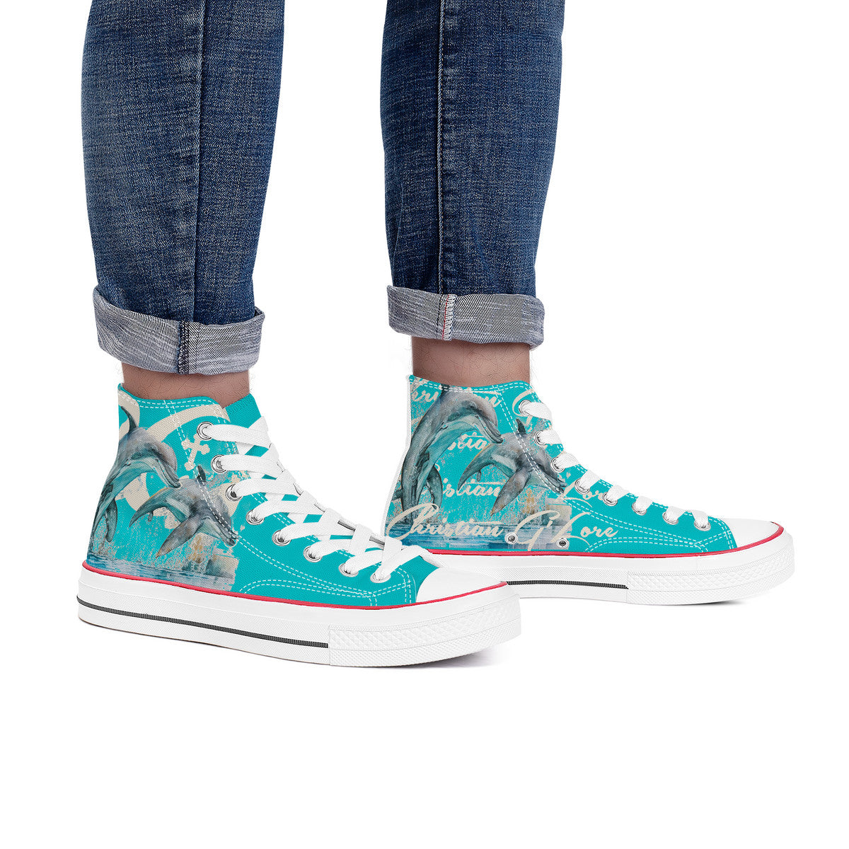 Dolphin Fun! High Tops