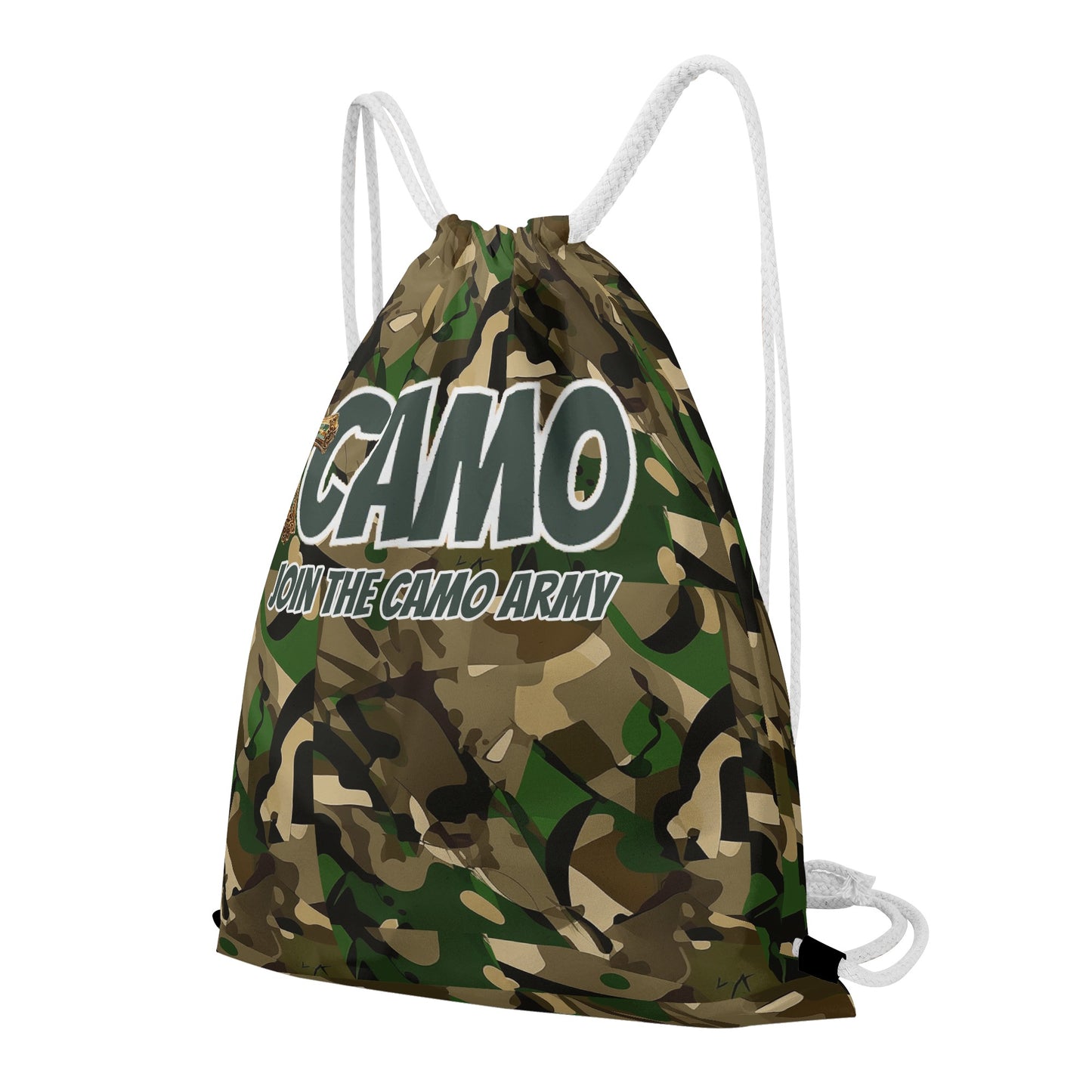 Camo Drawstring Bag