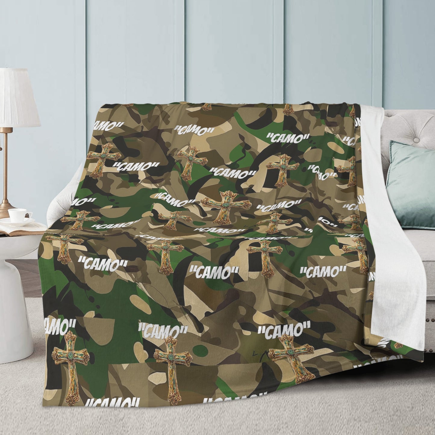 Camo Fleece Blanket