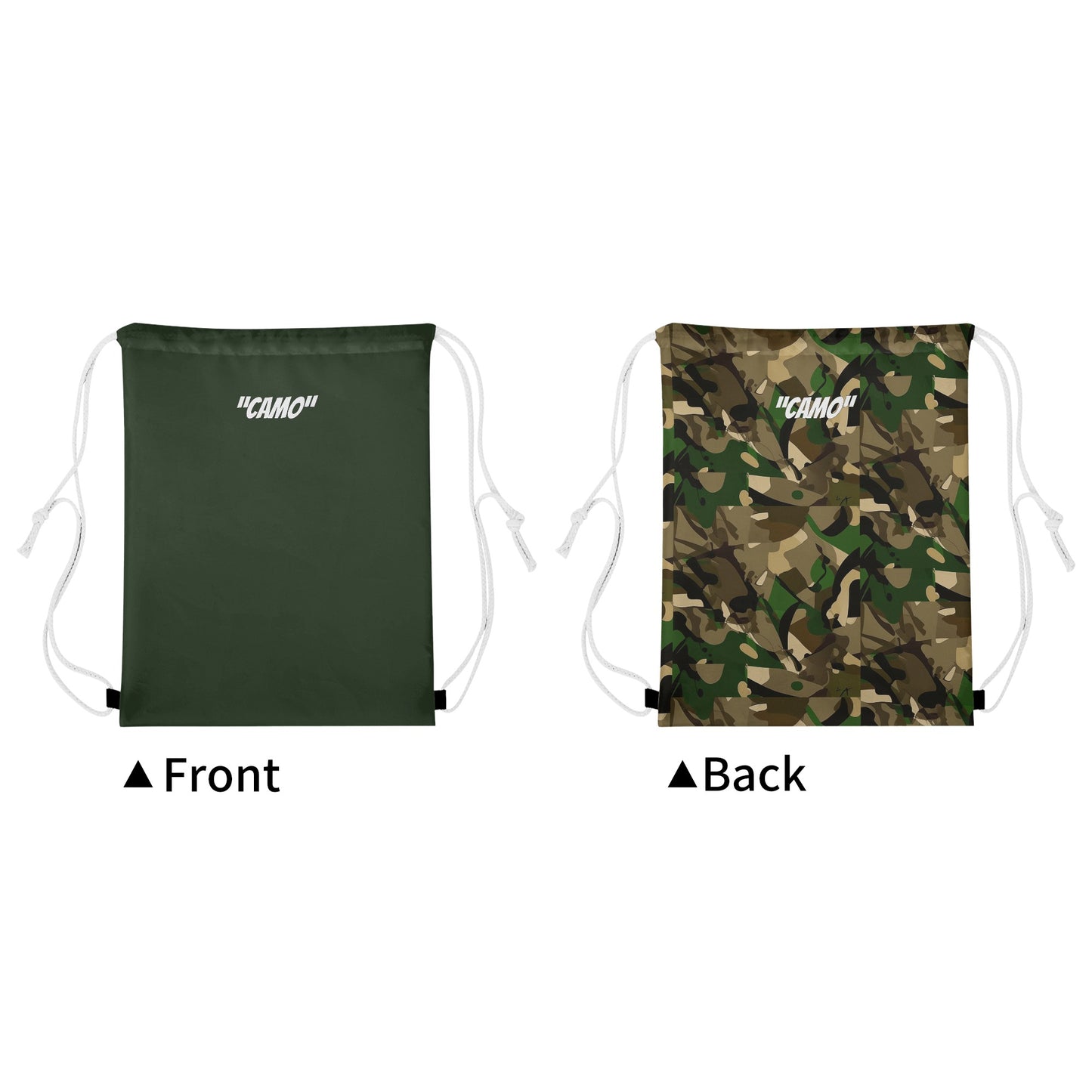 Camo Drawstring Bag