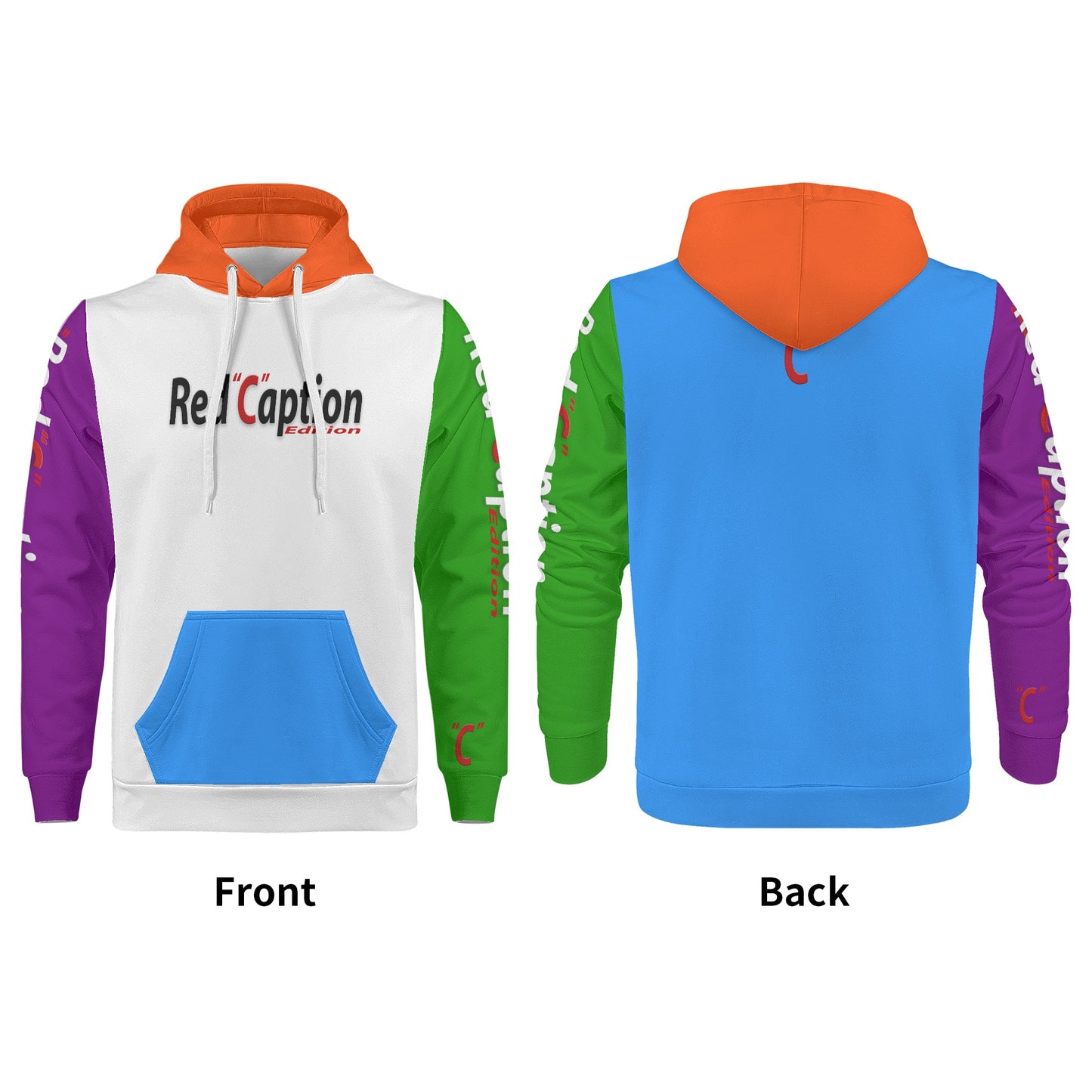 Mens All Over Print Hoodie