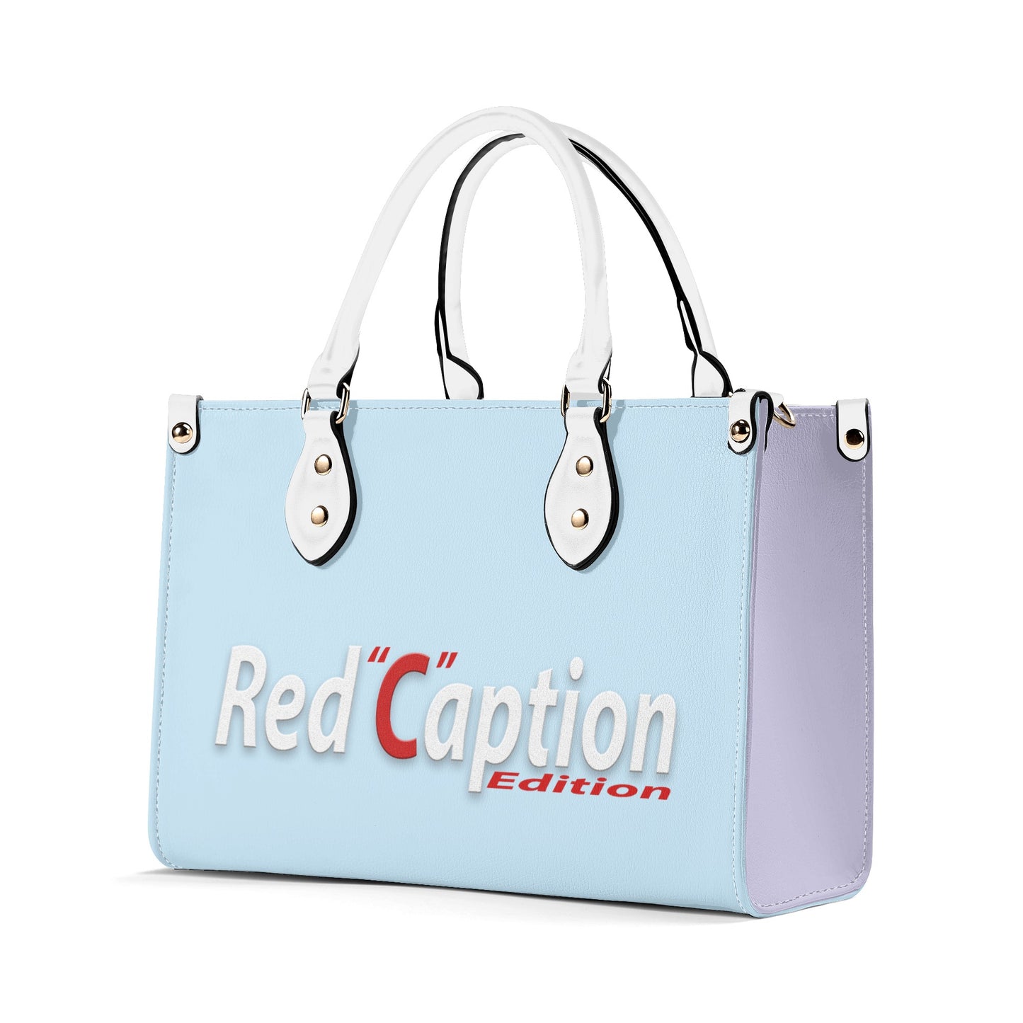 Red Caption Purse