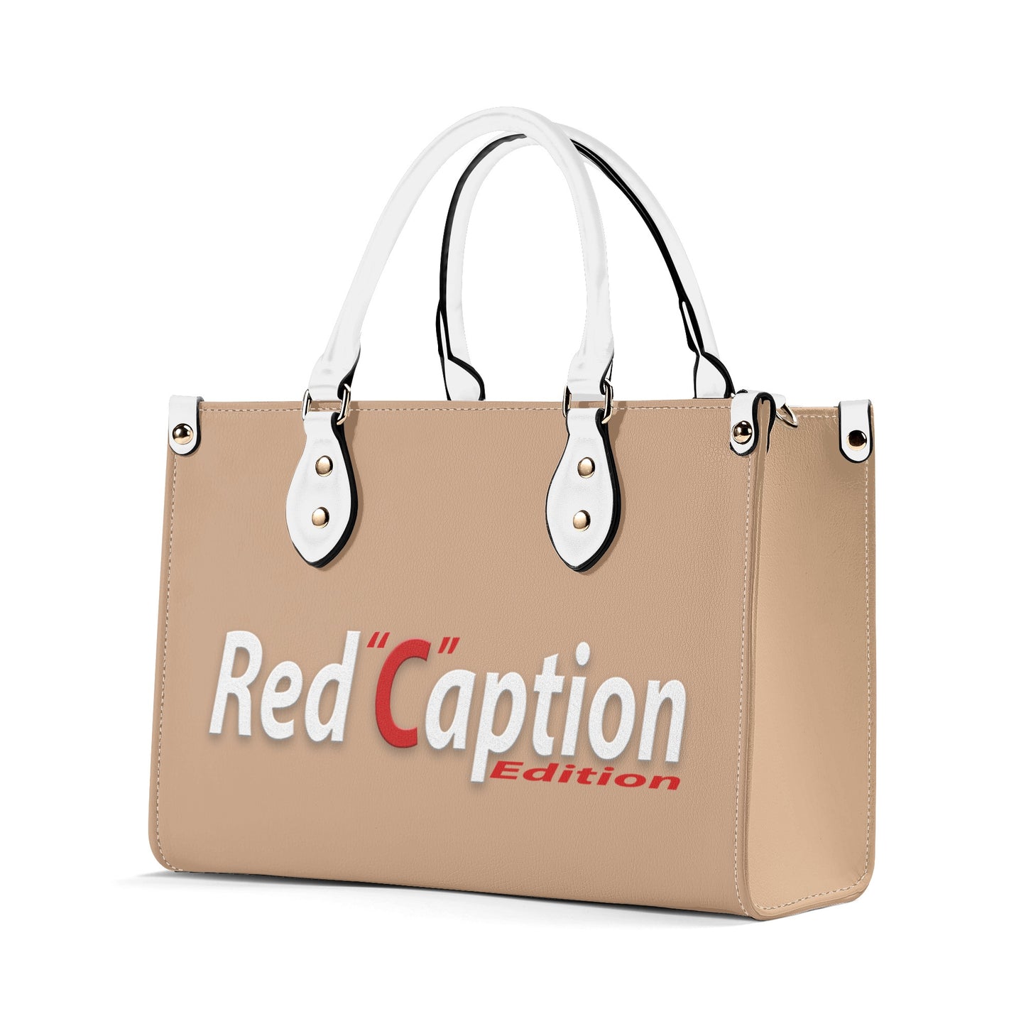 Red Caption Purse