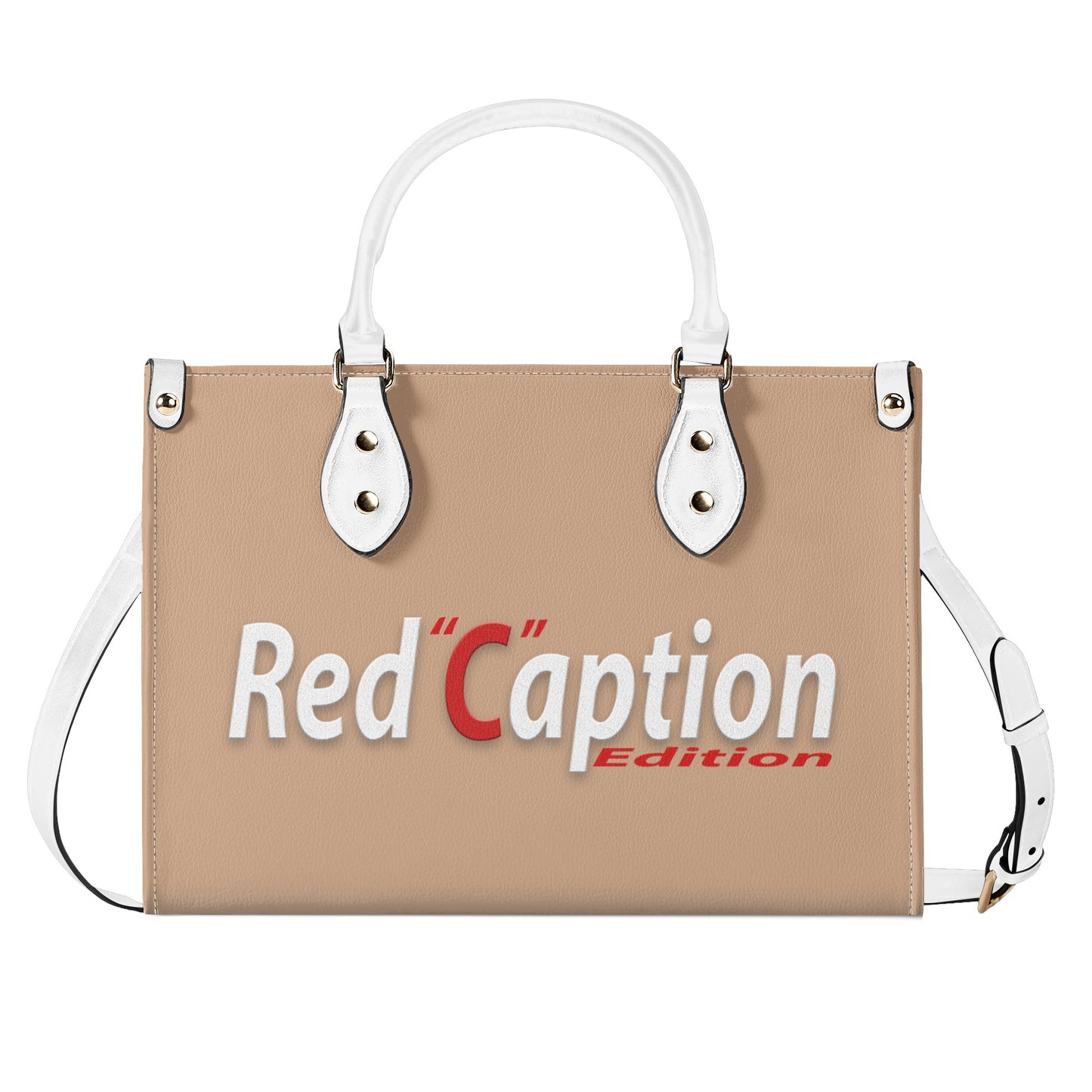 Red Caption Purse