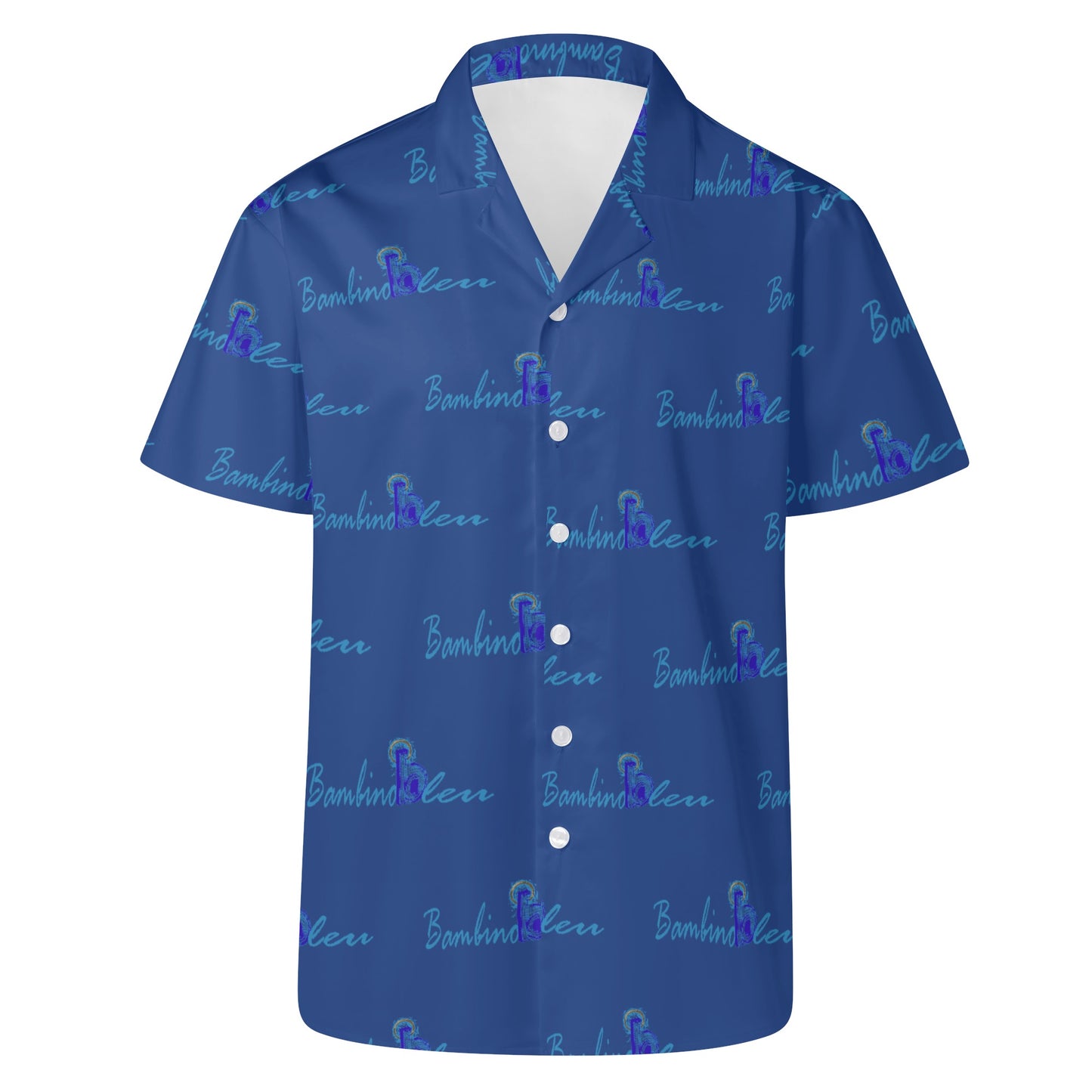 BB Hawaiian Shirt blue blue