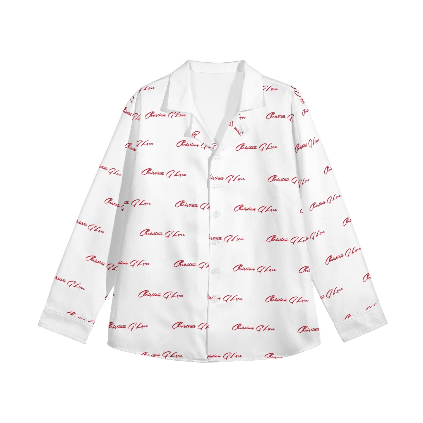 CG Red Letter Button Down Shirt
