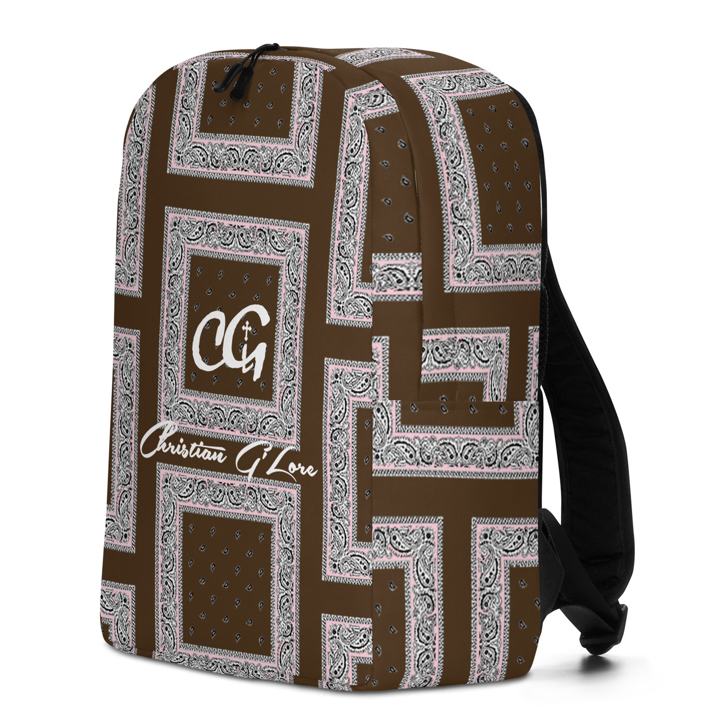 Bandana Brown and Pink