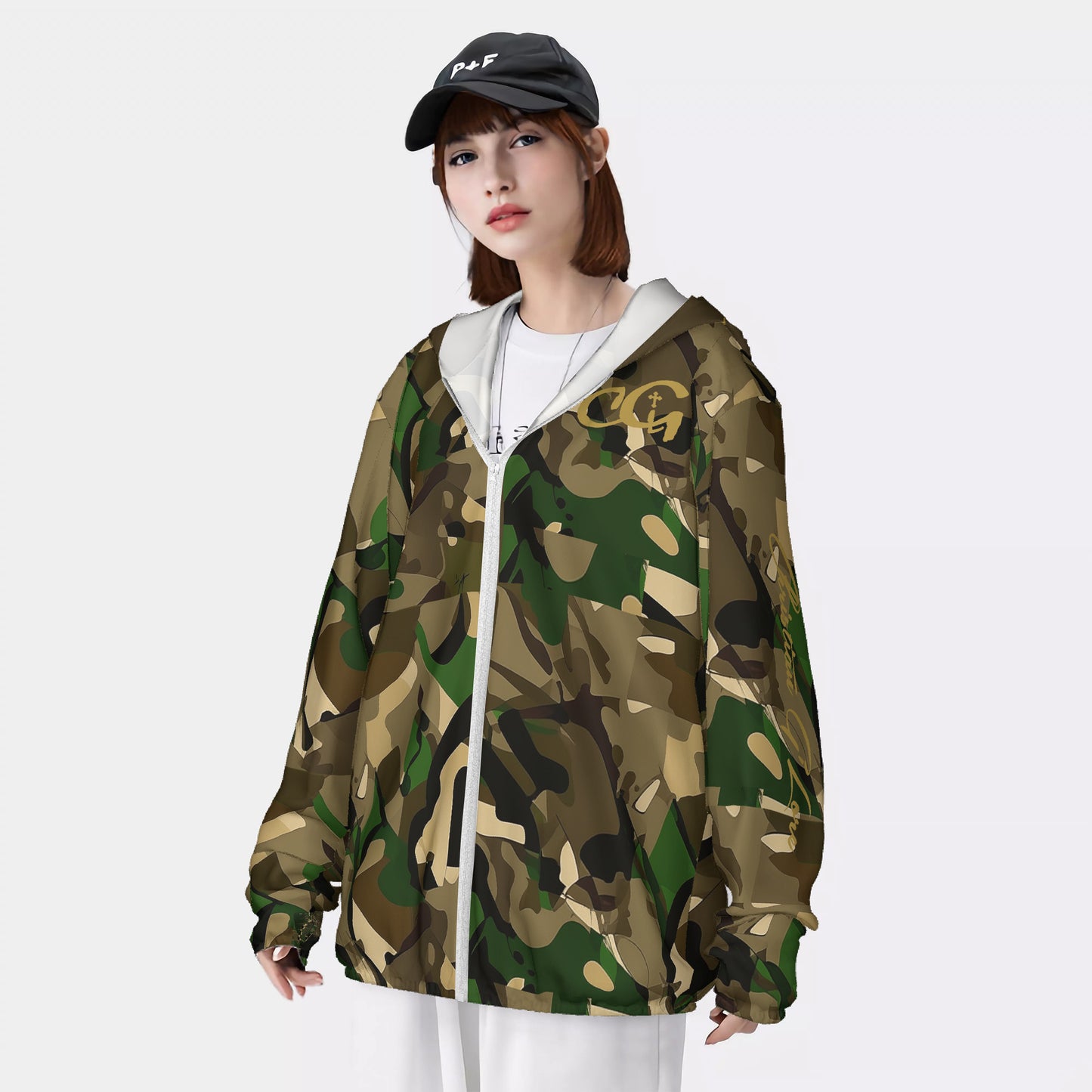 Camo Camo Zip Hoodie
